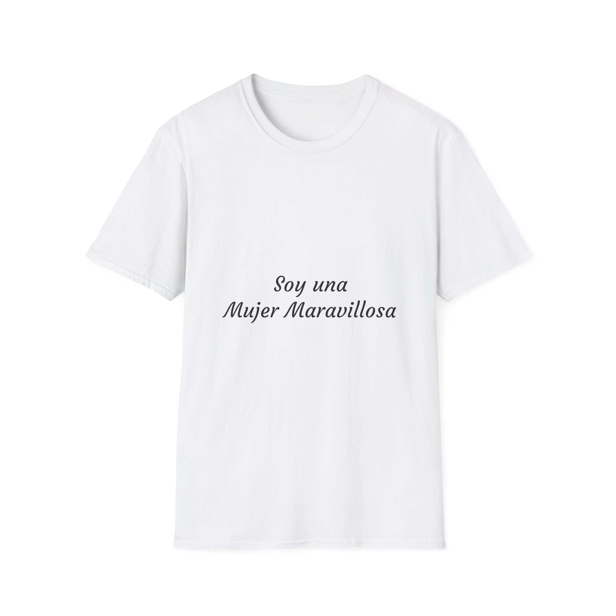 Soy una Mujer Maravillosa T-Shirt — Spanish Empowerment Tee